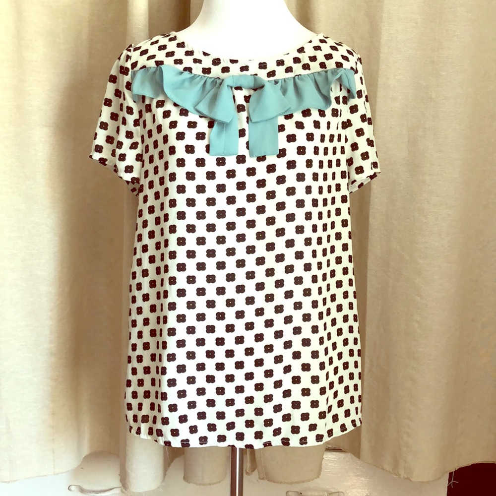 Super Sweet Patterned Blouse